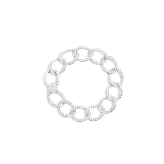Pomellato Brera Armband aus Weißgold mit Brillanten