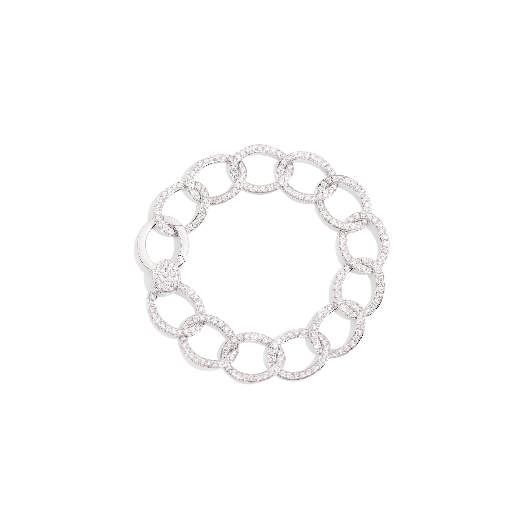 Pomellato Brera Armband aus Weißgold mit Brillanten
