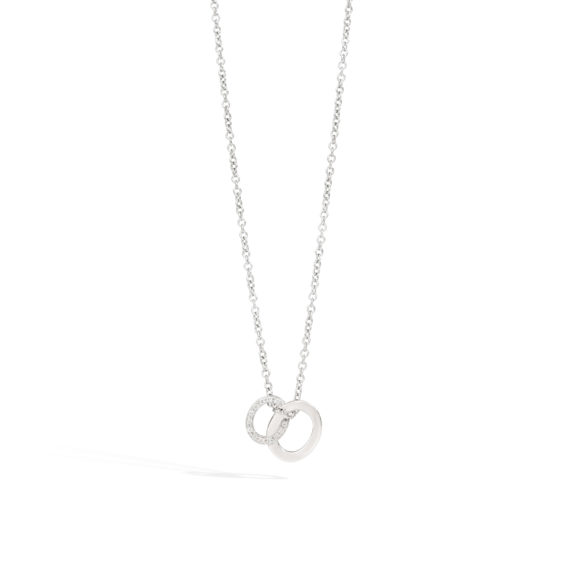 Pomellato Brera Collier aus Weissgold mit Brillanten