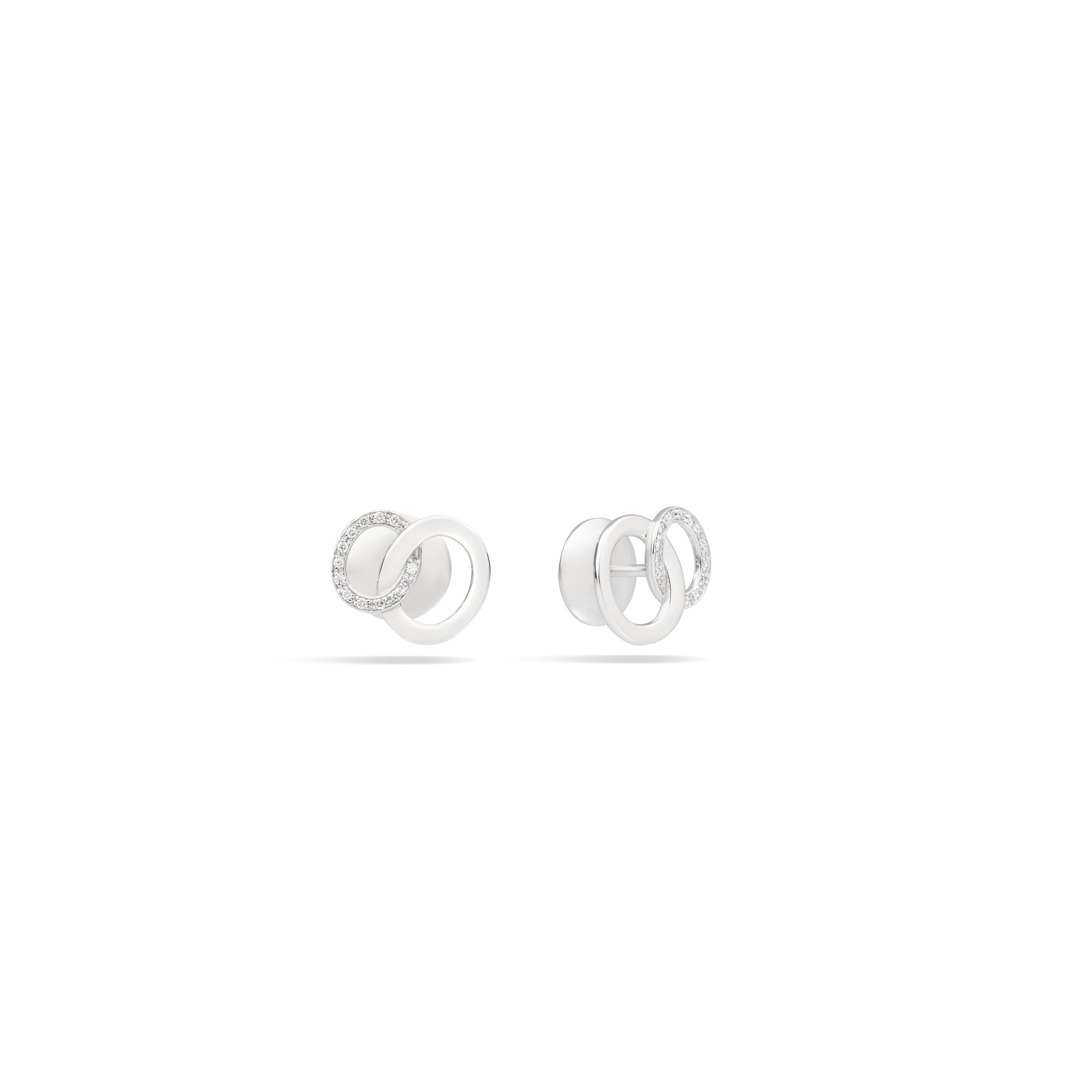 Pomellato Brera Ohrschmuck aus Weissgold mit Brillanten