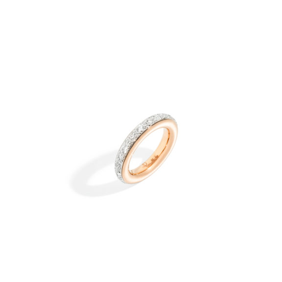 Pomellato Iconica Ring aus Roségold mit Brillanten