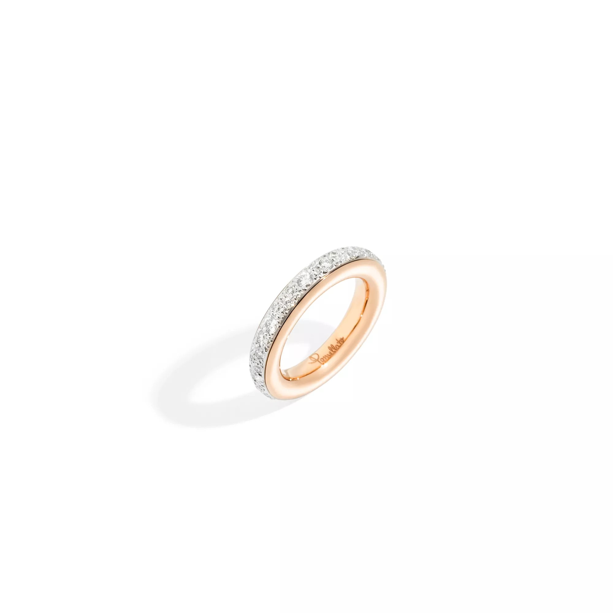 Pomellato Iconica Ring aus Roségold mit Brillanten