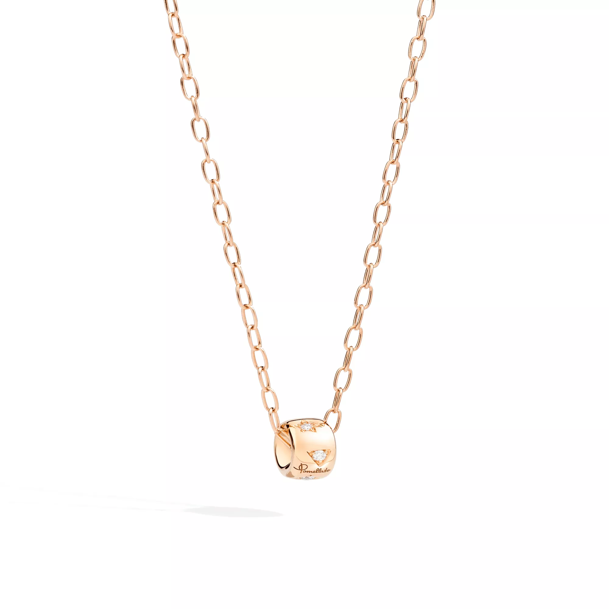 Pomellato Iconica Collier aus Roségold mit Brillanten