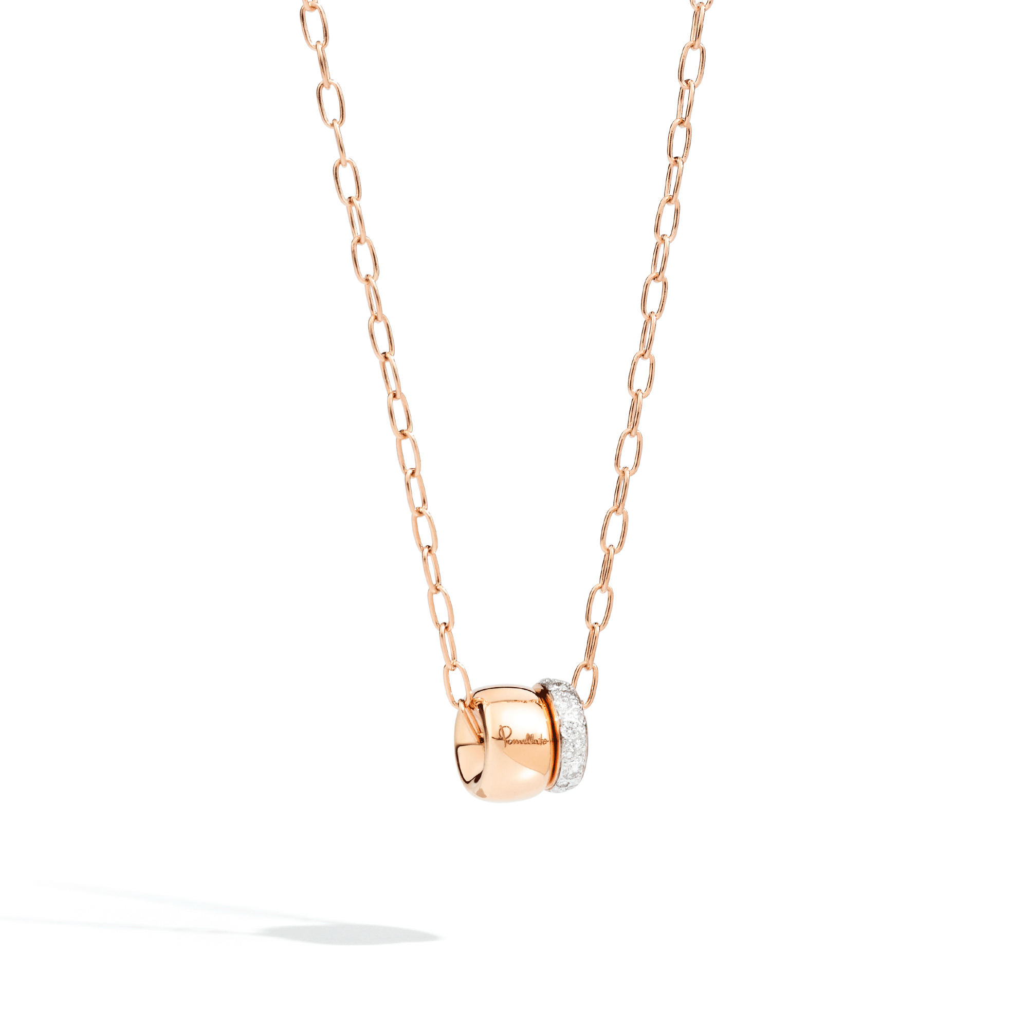 Pomellato Iconica Collier aus Roségold mit Brillanten