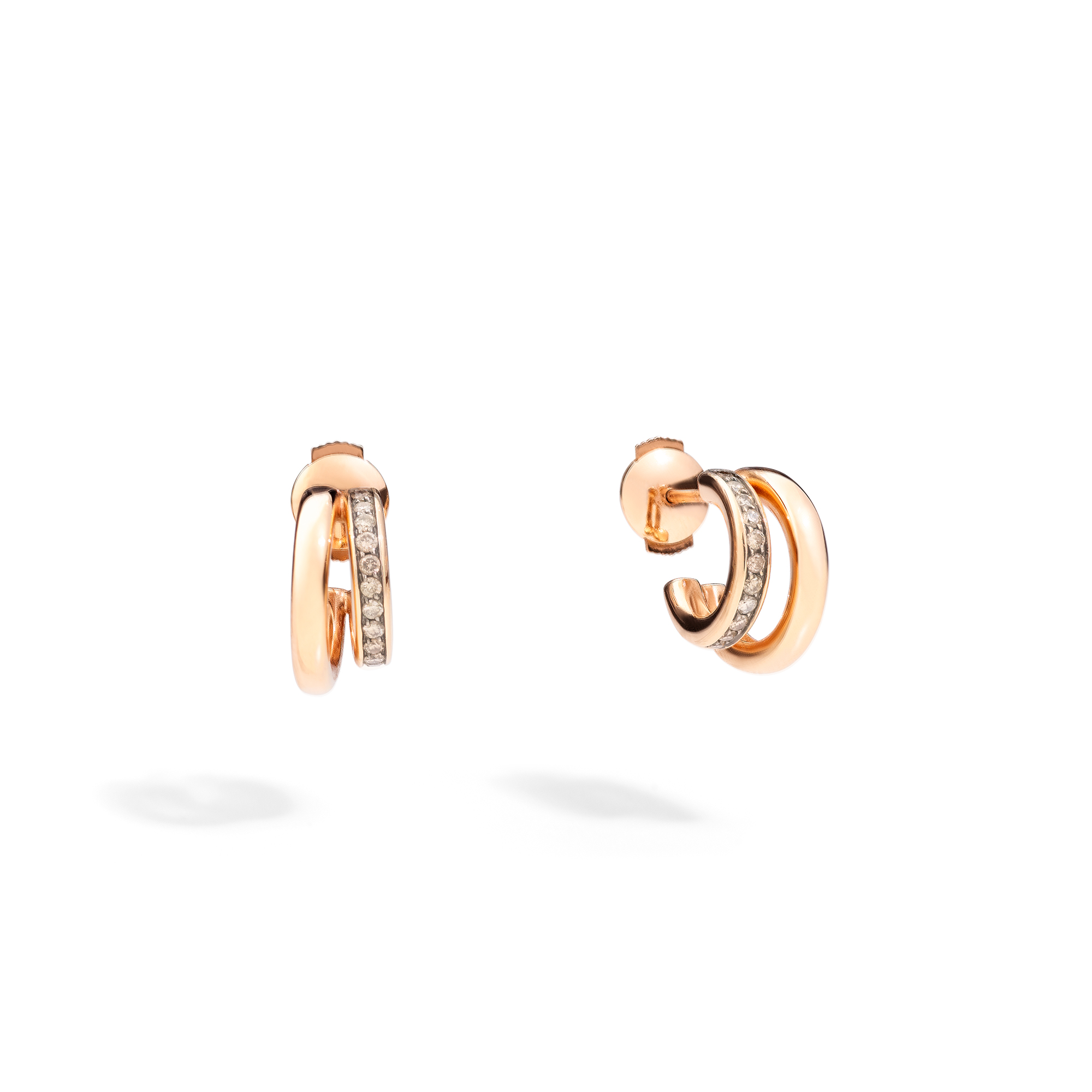 Pomellato Iconica Ohrschmuck aus Roségold mit Diamanten