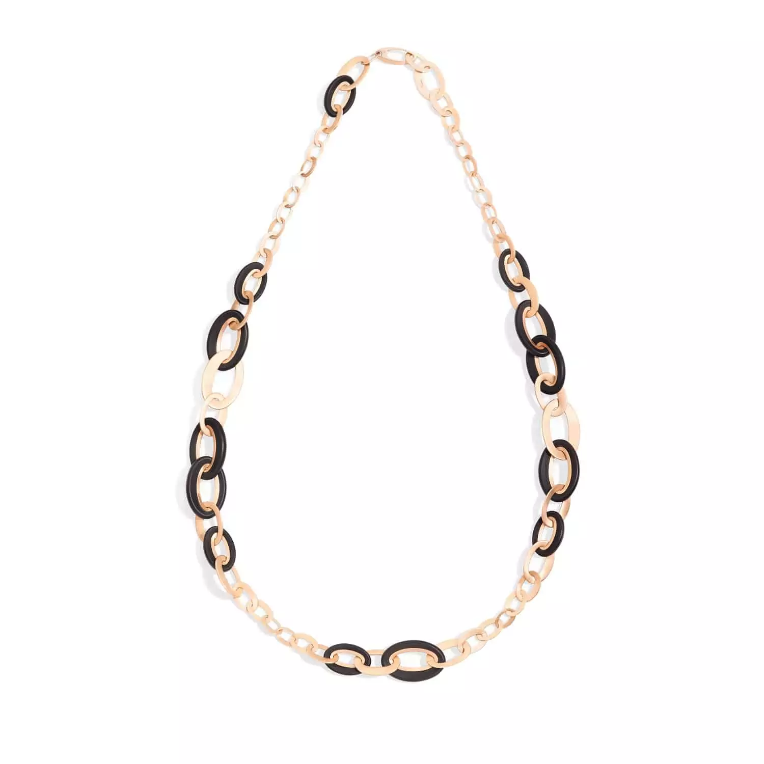 Pomellato Victoria Collier aus Roségold mit Jet