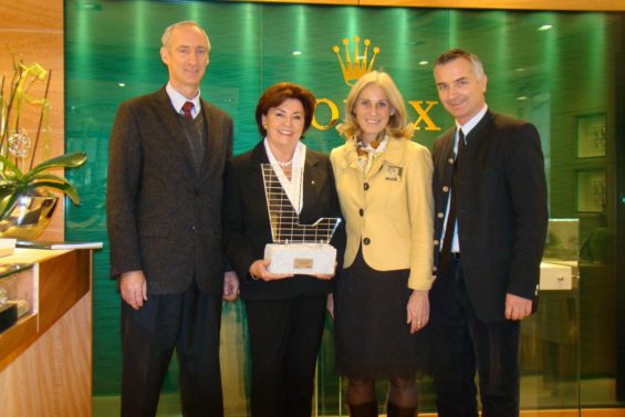 Überreichung des Linzer Shopping Awards an Monika Wild