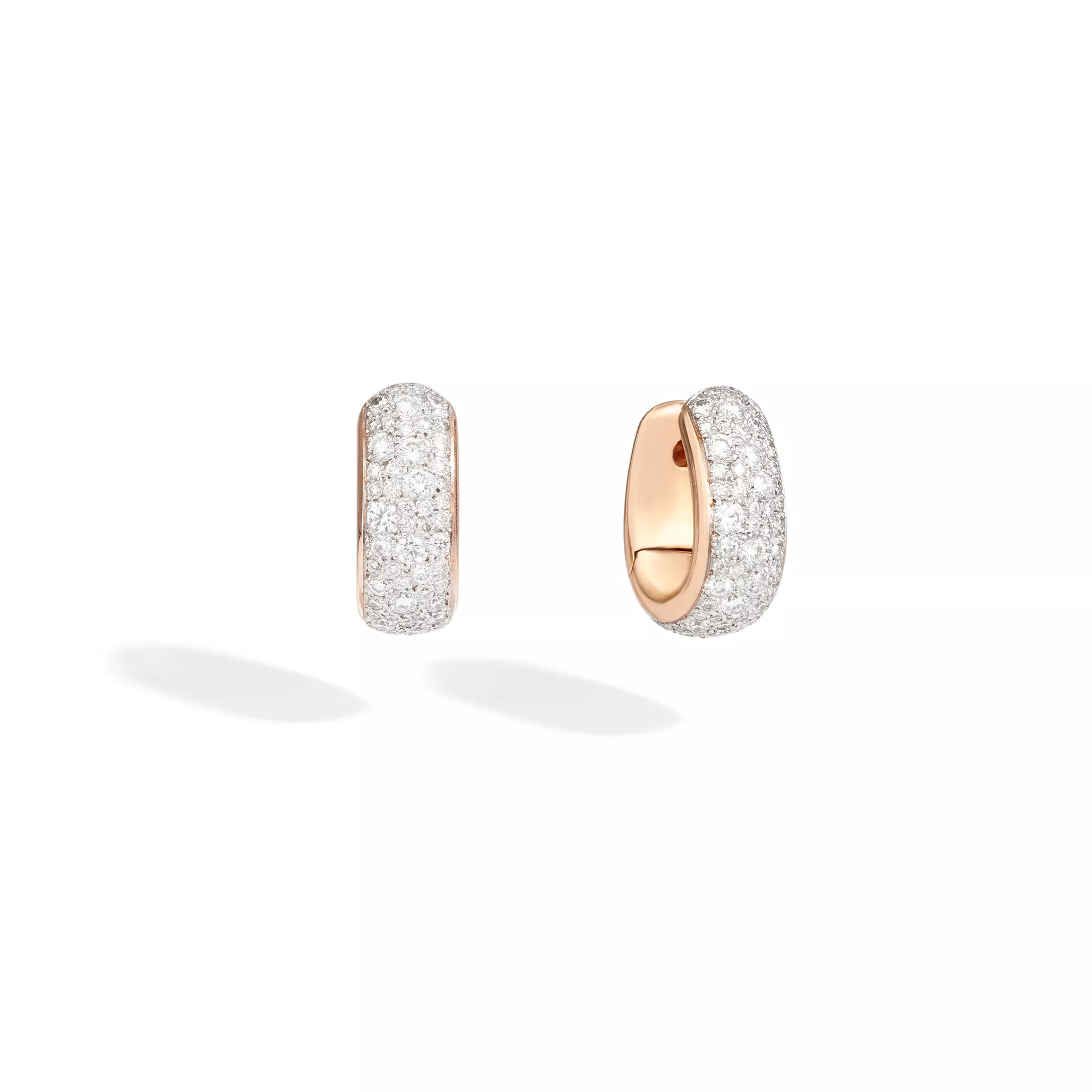 Pomellato Iconica Ohrschmuck aus Roségold mit Brillanten