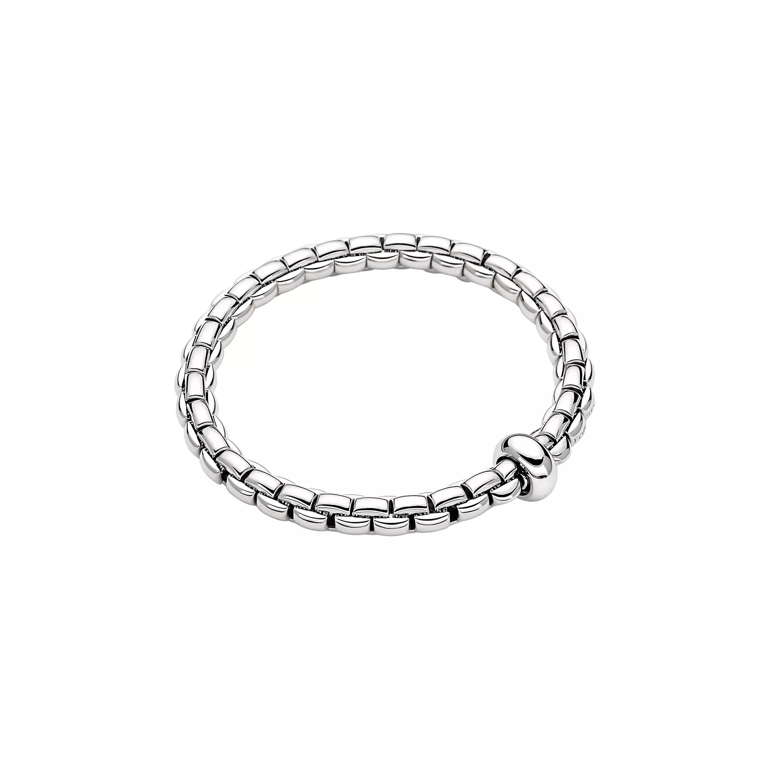 Flexibles Armband von Fope aus 18 Karat Weißgold