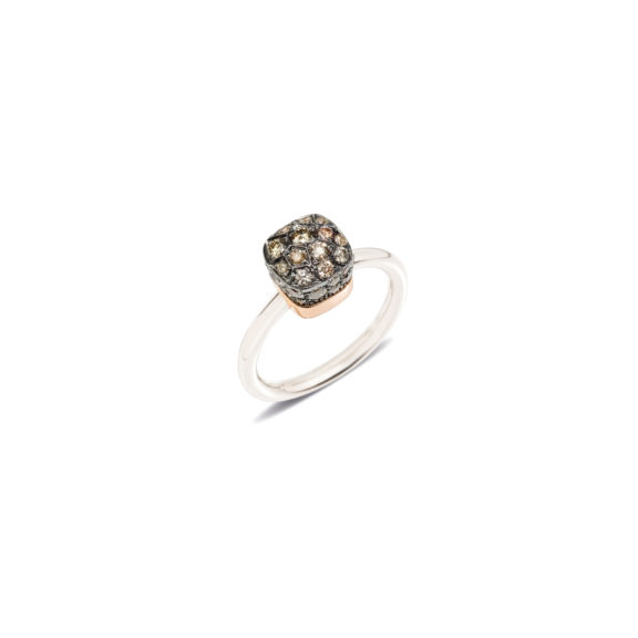 Pomellato Nudo Ring aus Weißgold mit Diamanten