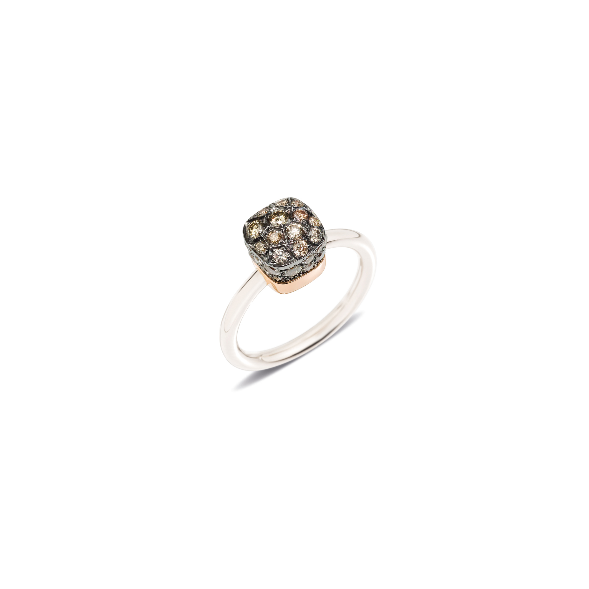 Pomellato Nudo Ring aus Weißgold mit Diamanten