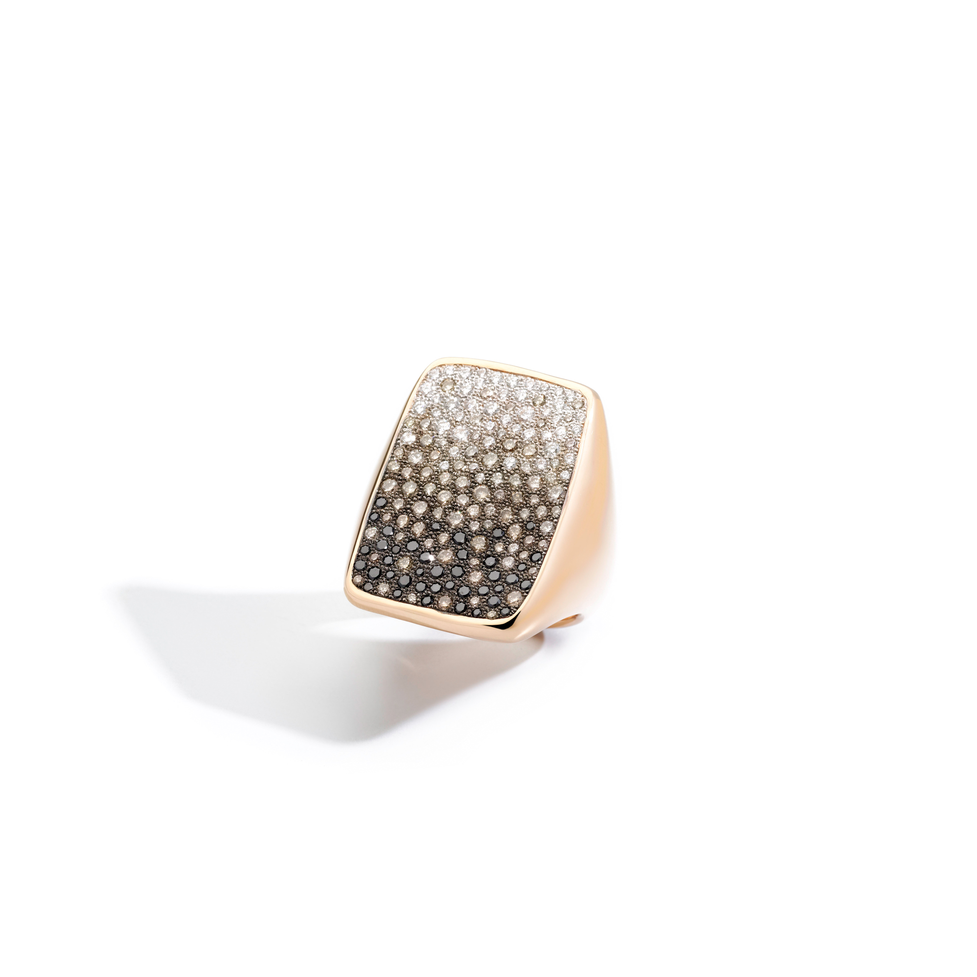 Pomellato Sabbia Ring aus Roségold mit Diamanten