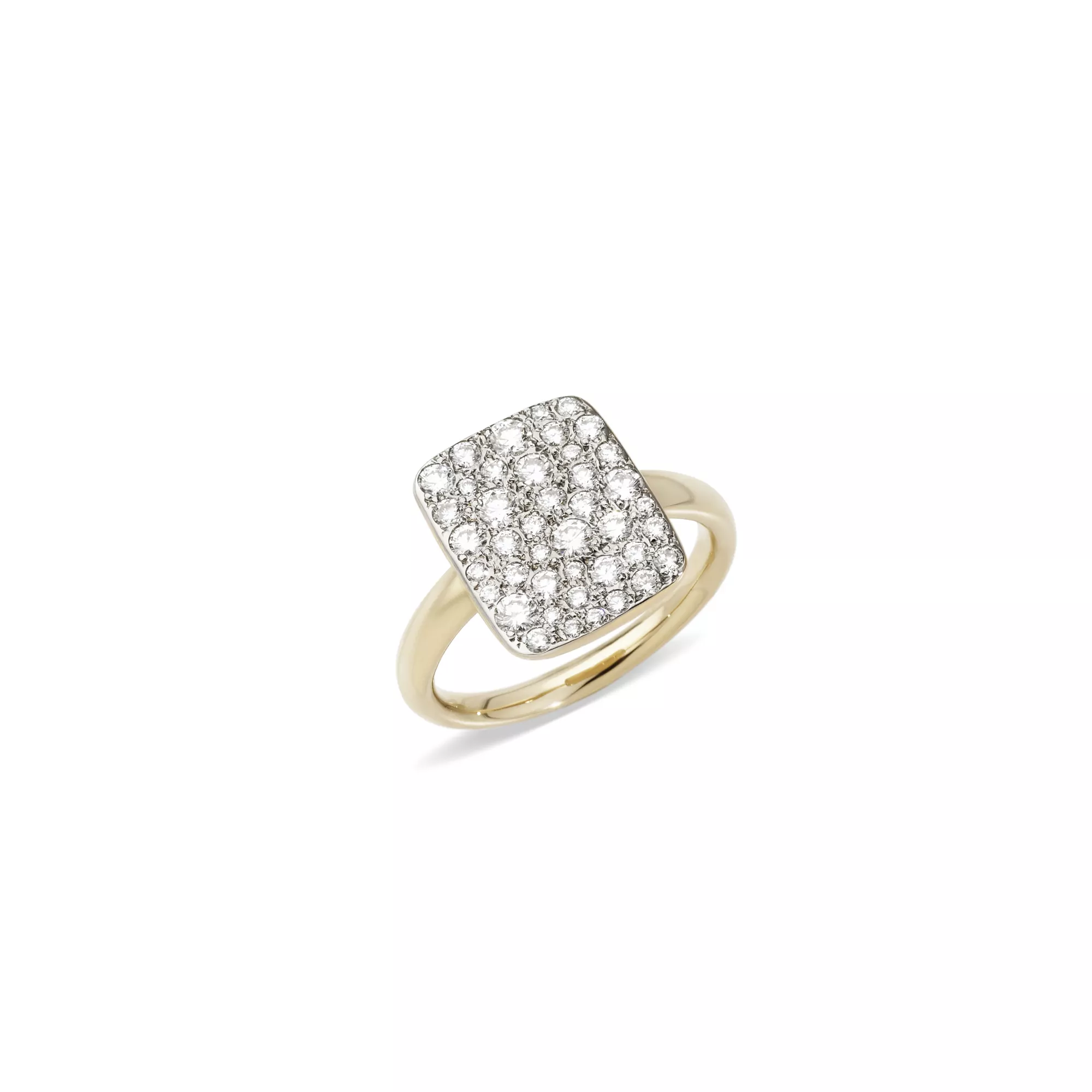 Pomellato Sabbia Ring aus Roségold mit weißen Diamanten