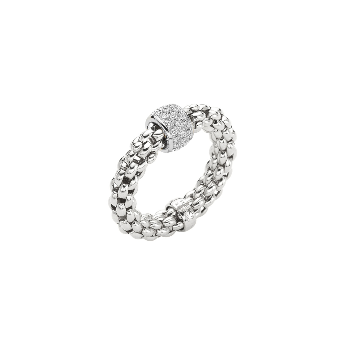 Ring von Fope aus 18 Karat Weißgold mit Brillanten