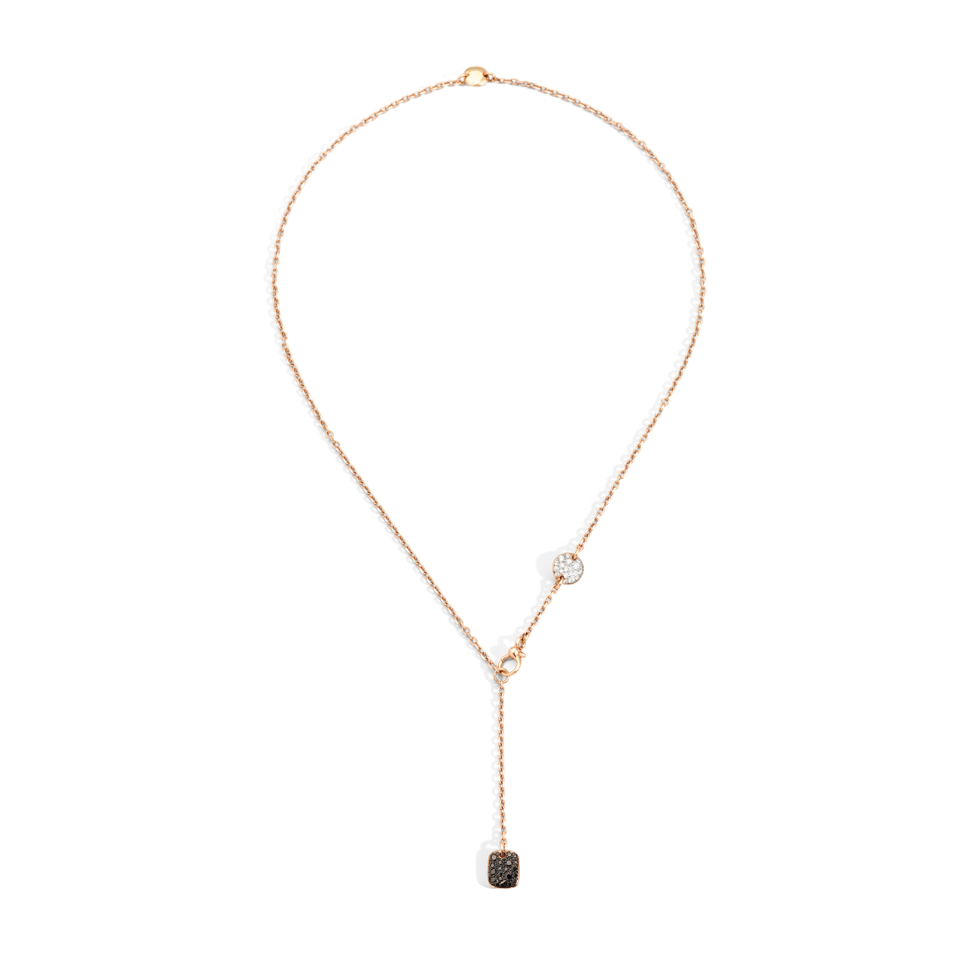 Pomellato Sabbia Collier aus Roségold mit Diamanten