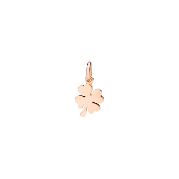 Dodo Anhänger Kleeblatt aus 9 Karat Roségold