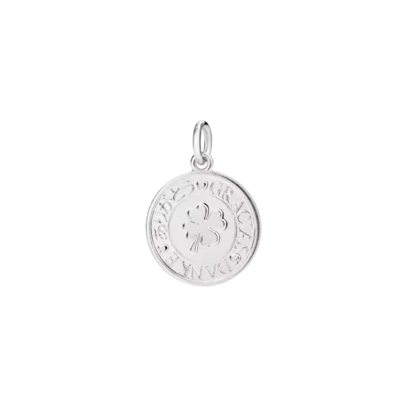Dodo Anhänger Münze aus Silber