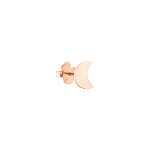 Dodo Ohrschmuck Mond aus 9 Karat Roségold