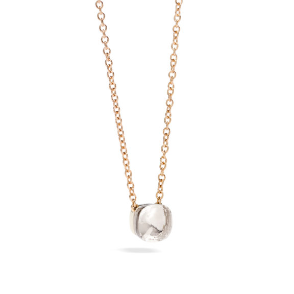 Pomellato Nudo Collier aus Roségold mit Topas