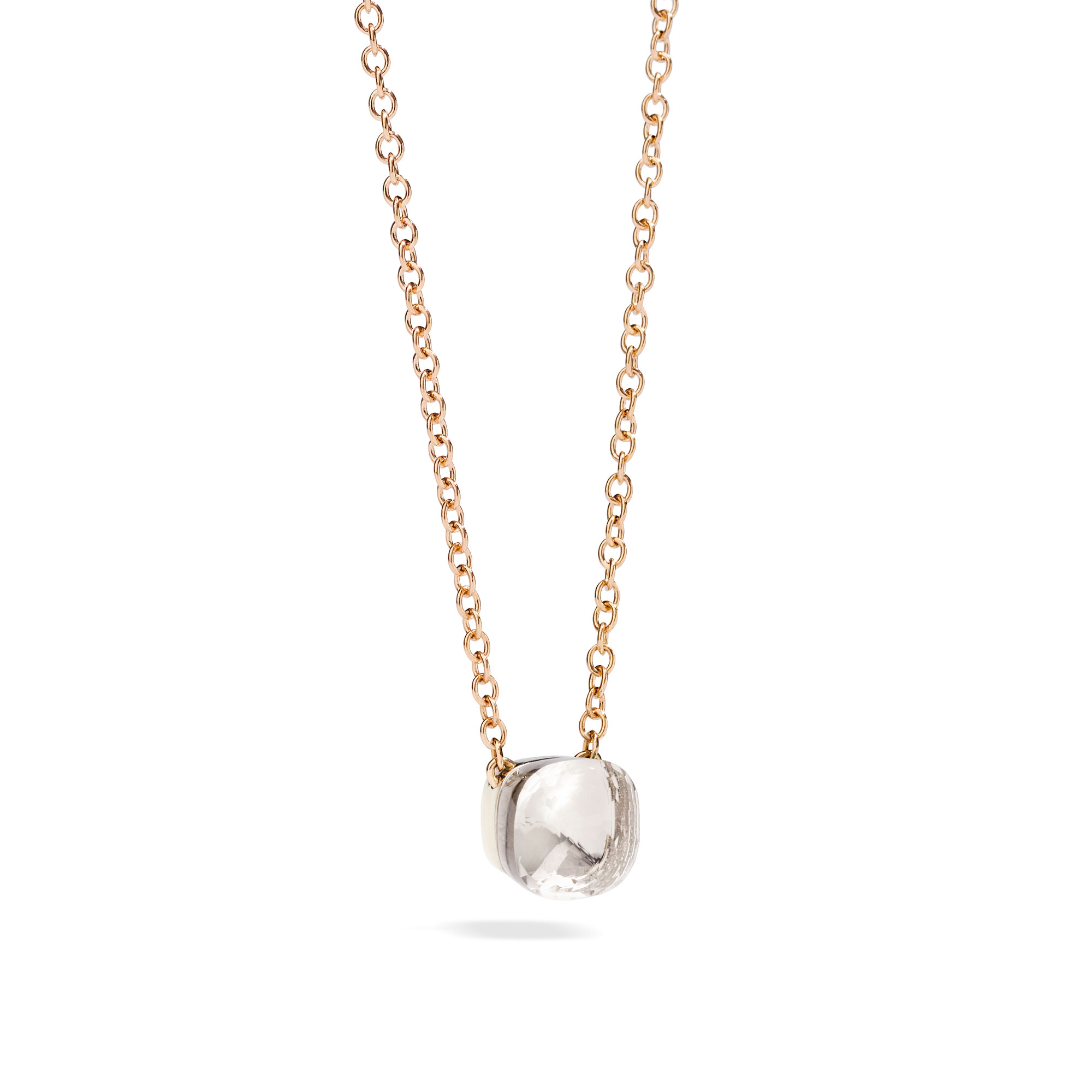 Pomellato Nudo Collier aus Roségold mit Topas