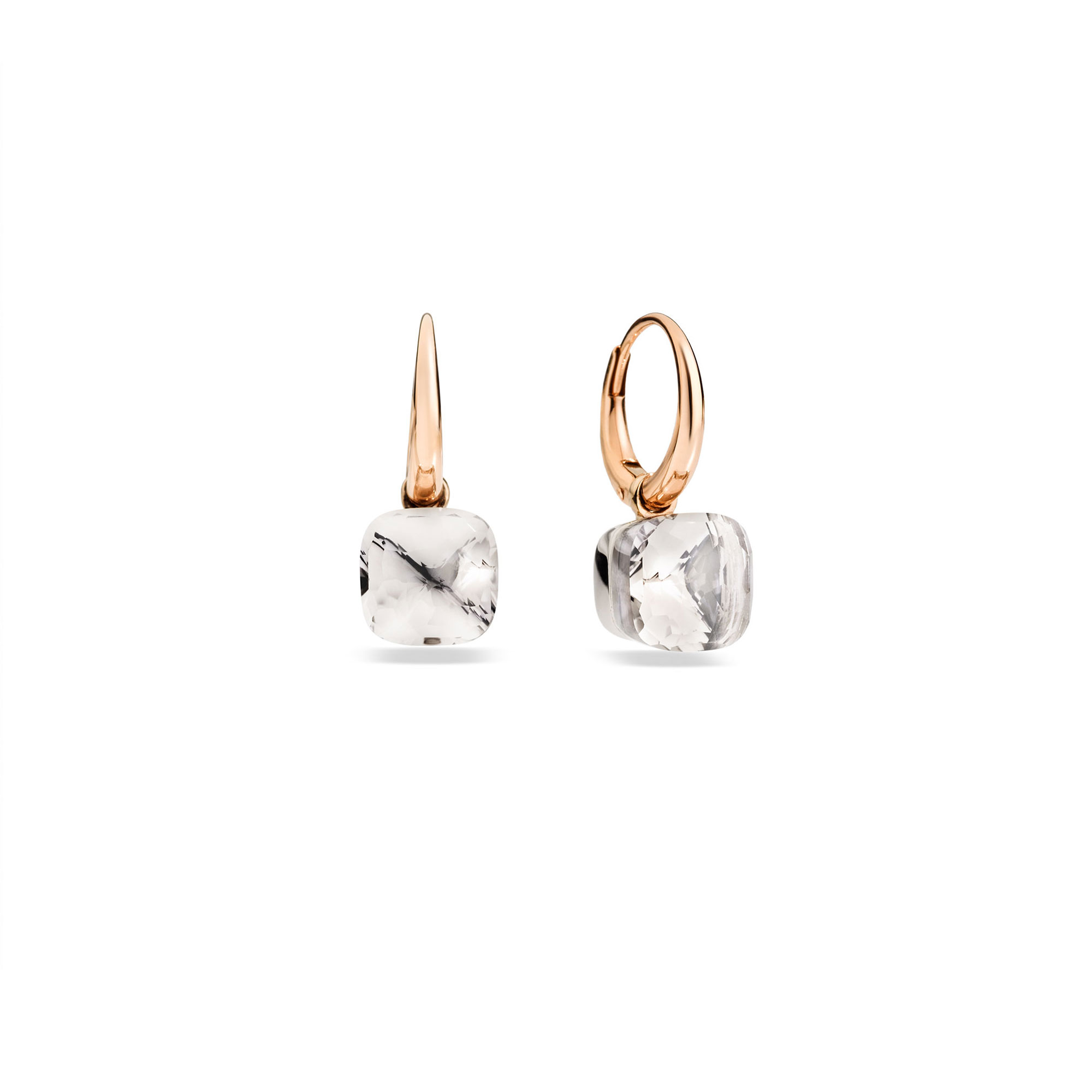 Pomellato Nudo Ohrschmuck aus Roségold mit Topas