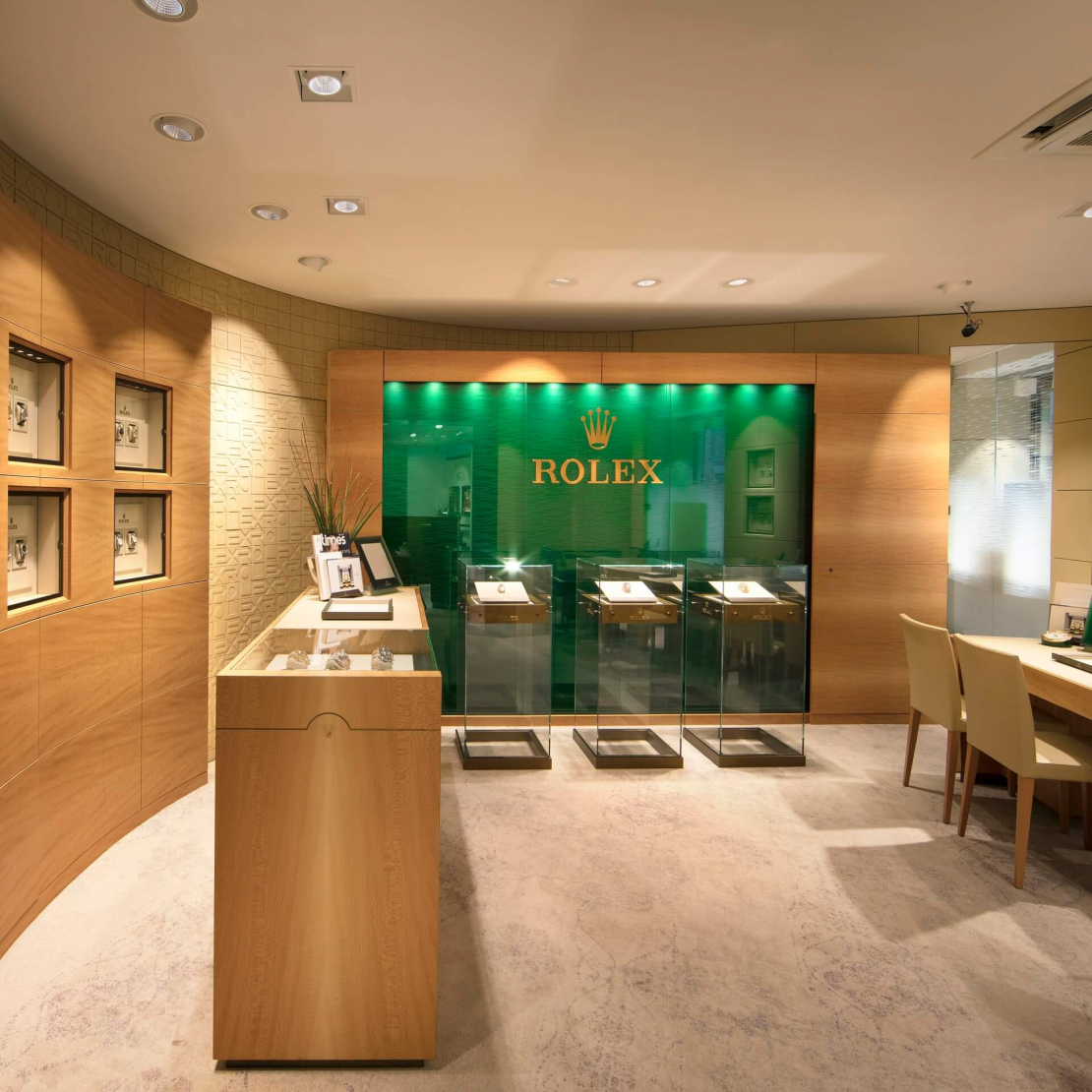 Rolex Boutique bei Juwelier S.M.Wild