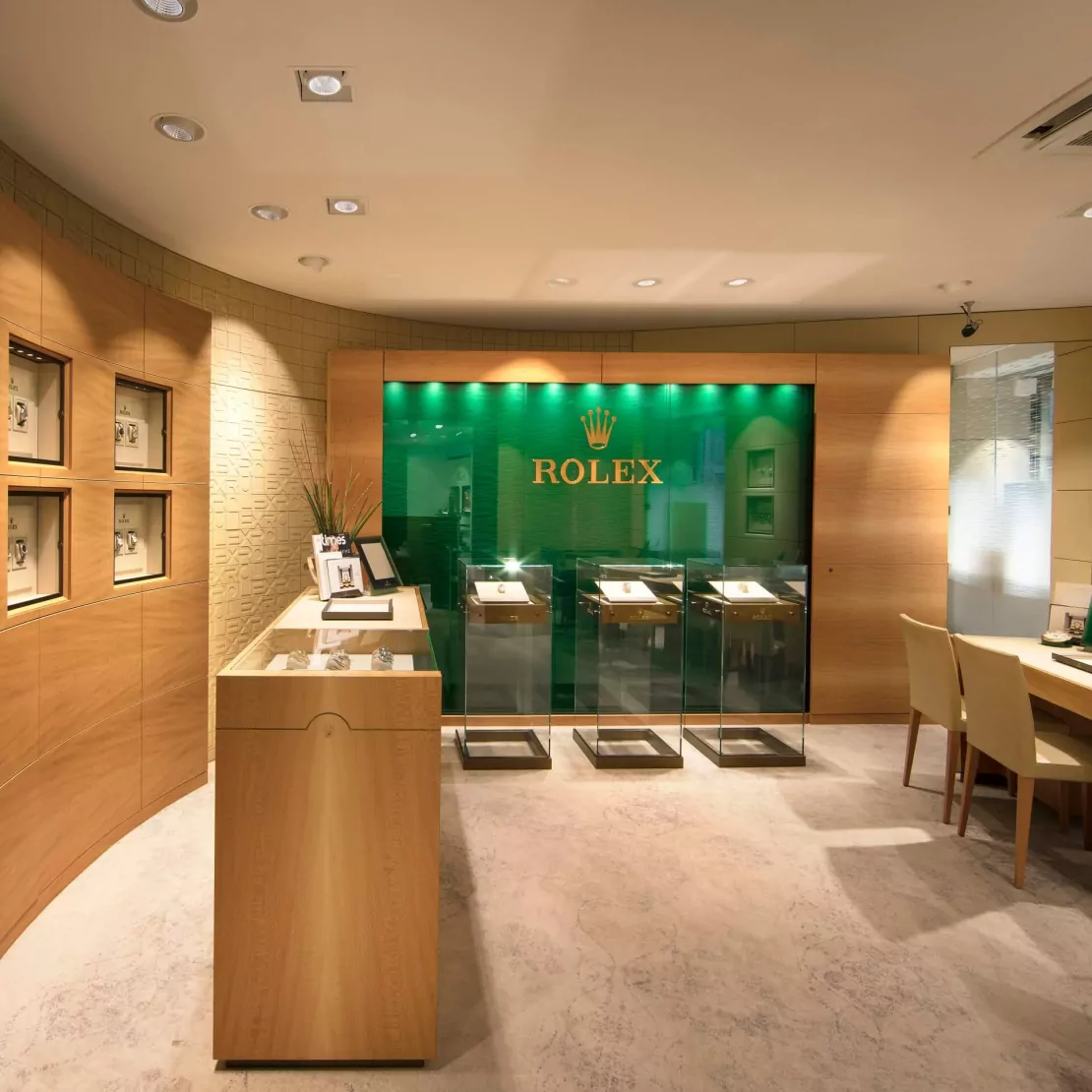 Rolex Boutique bei Juwelier S.M.Wild