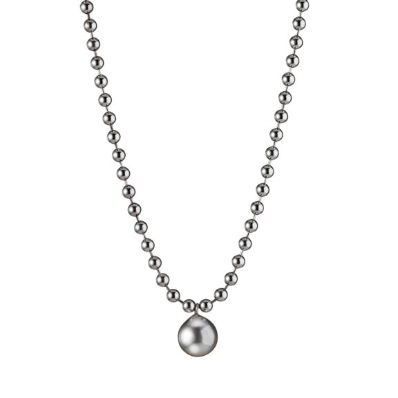 Collier aus Silber mit Tahiti-Zuchtperle