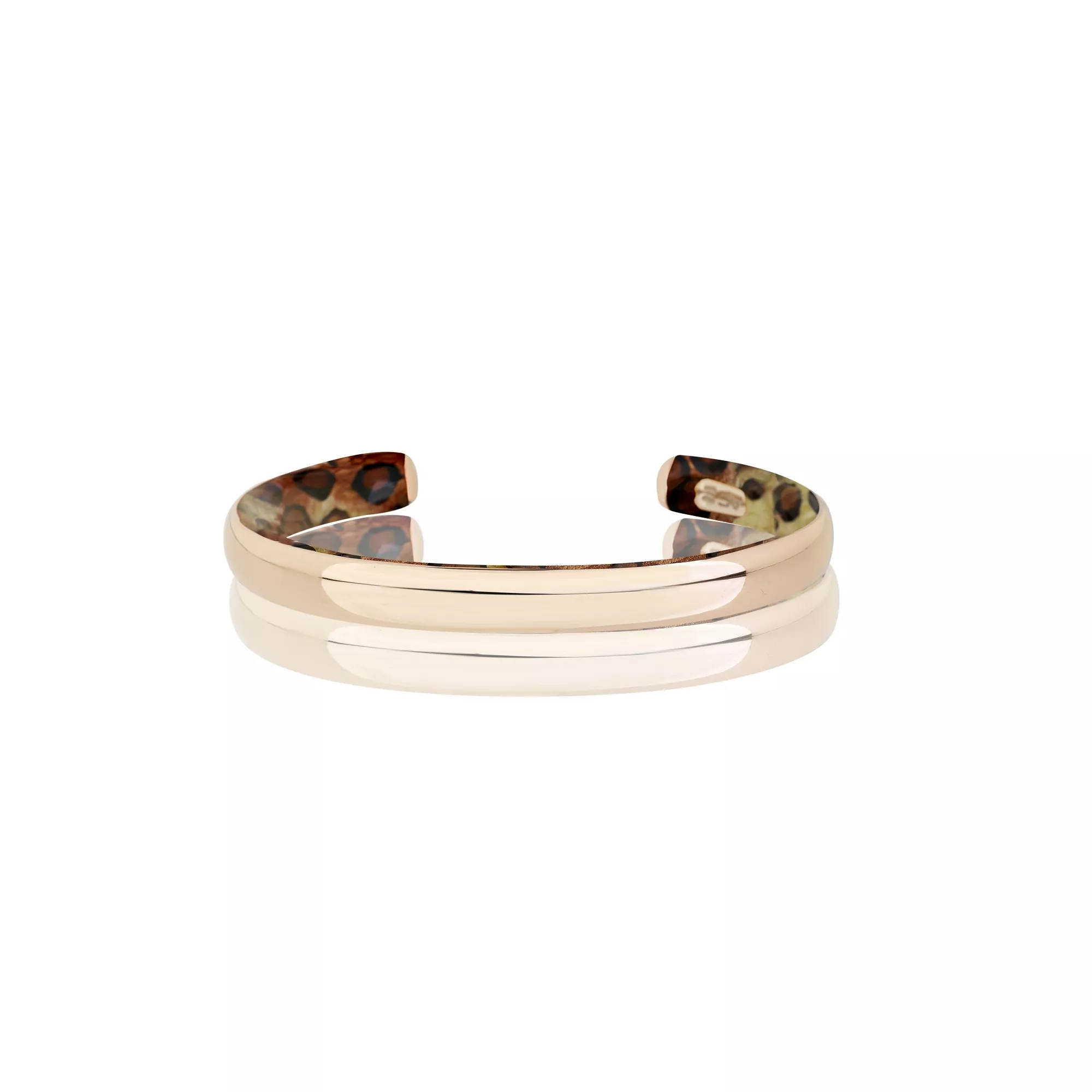 Armreif aus 18 Karat Roségold mit Emaille
