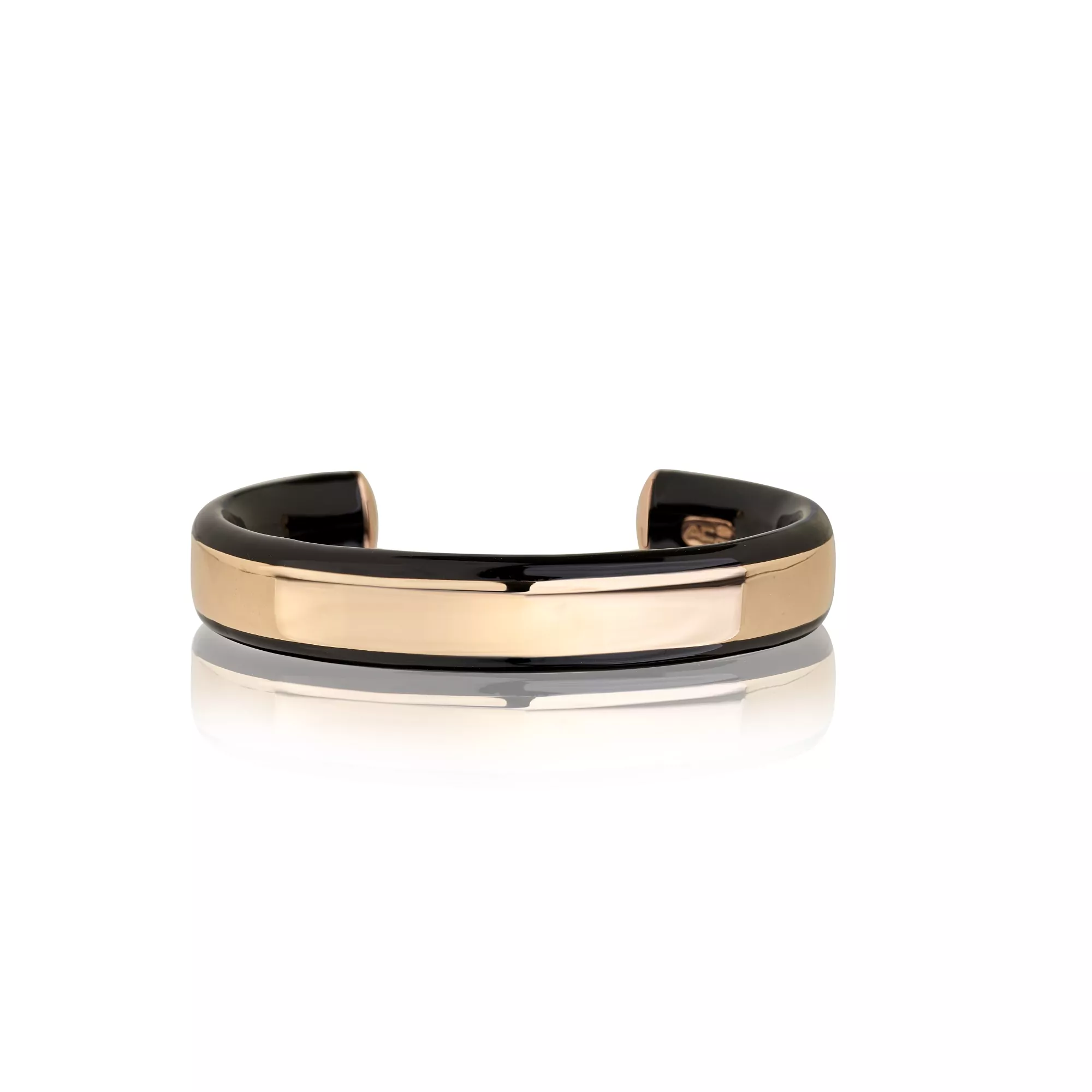 Armreif aus 18 Karat Roségold mit Emaille