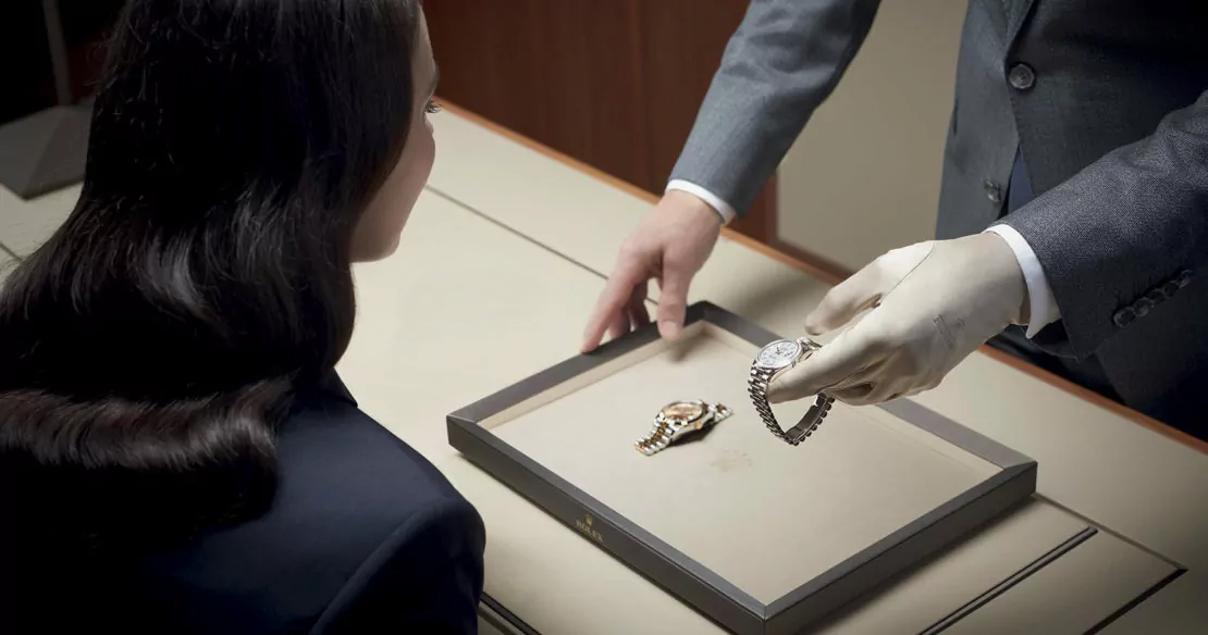 Rolex Verkaufspräsentation