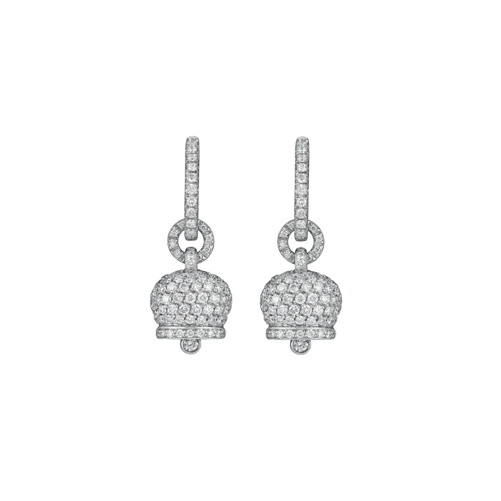 Chantecler Campanelle Ohrschmuck aus Weißgold mit Brillanten