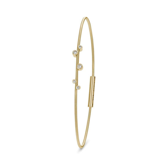 Niessing Armschmuck Artist aus Spring Green Gold mit Brillanten