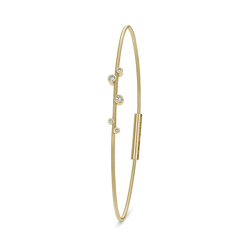 Niessing Armschmuck Artist aus Spring Green Gold mit Brillanten