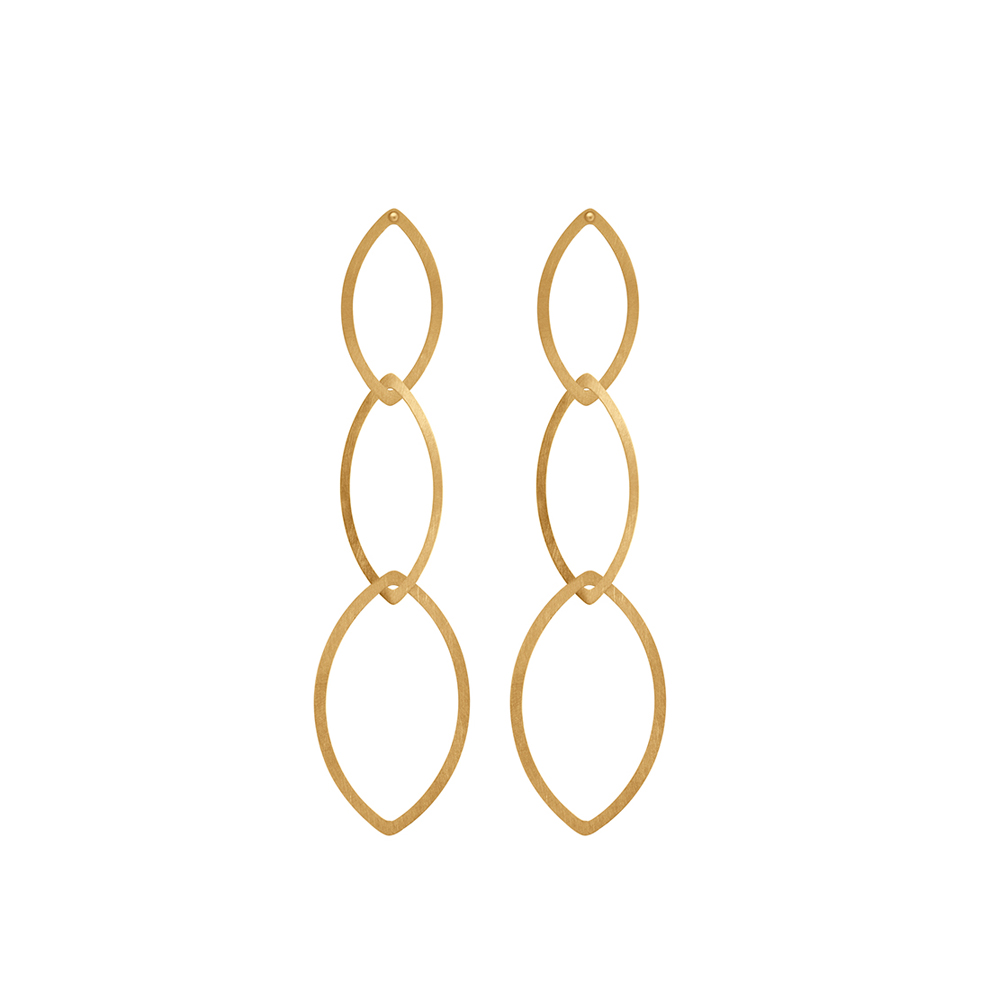 Niessing Ohrschmuck Quinta aus Classic Yellow Gold