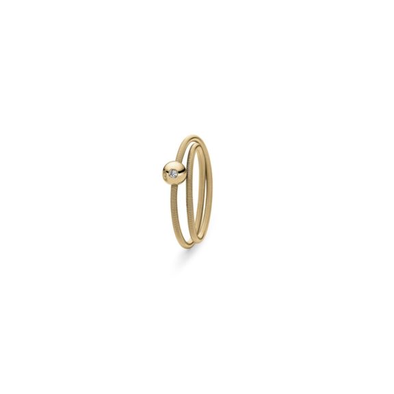 Niessing Ring Colette aus Classic Yellow Gold mit Brillant