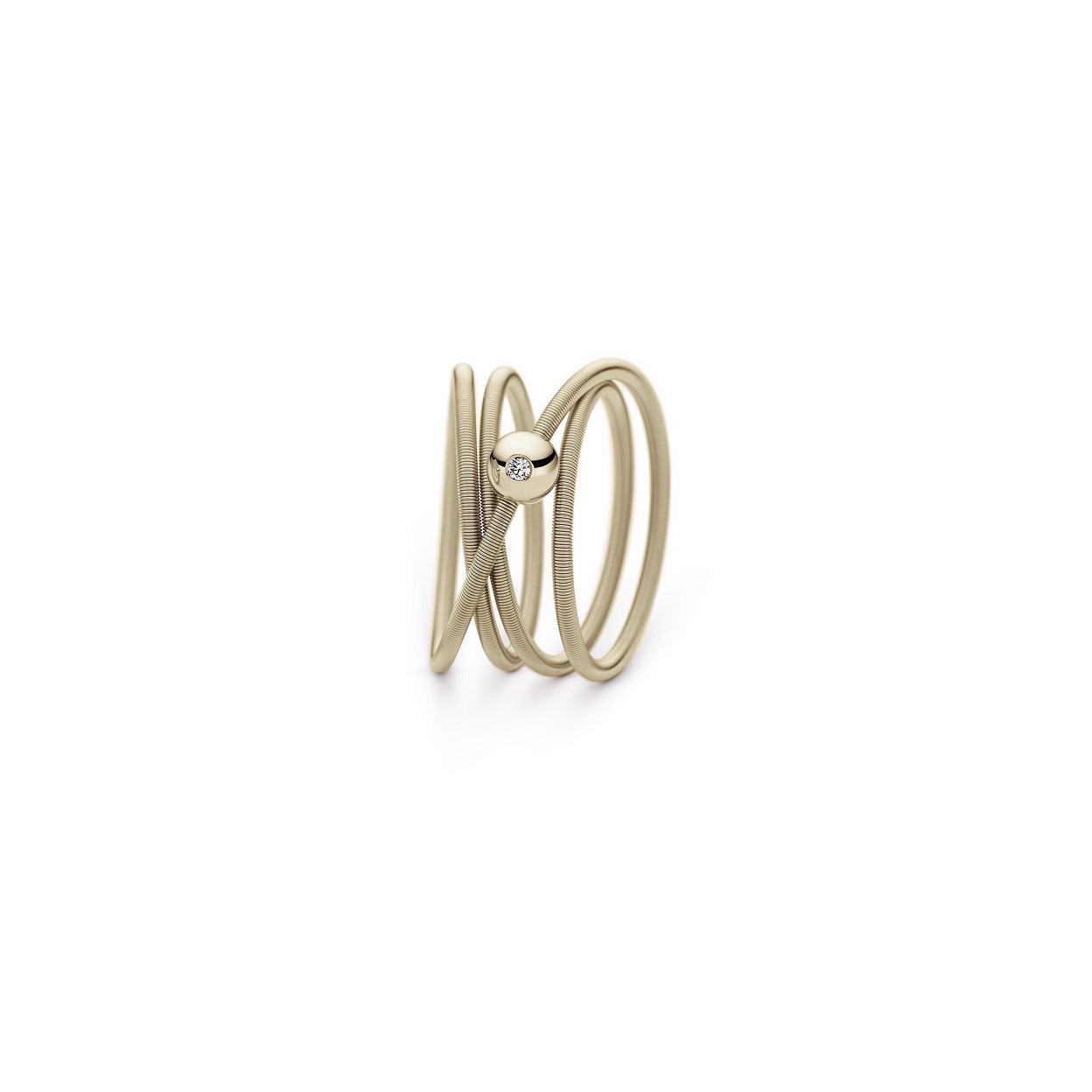 Niessing Ring Colette aus Ivory Gold mit Brillant