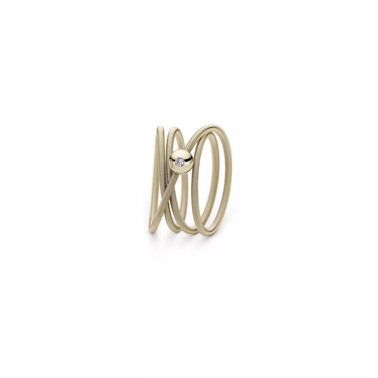 Niessing Ring Colette aus Ivory Gold mit Brillant