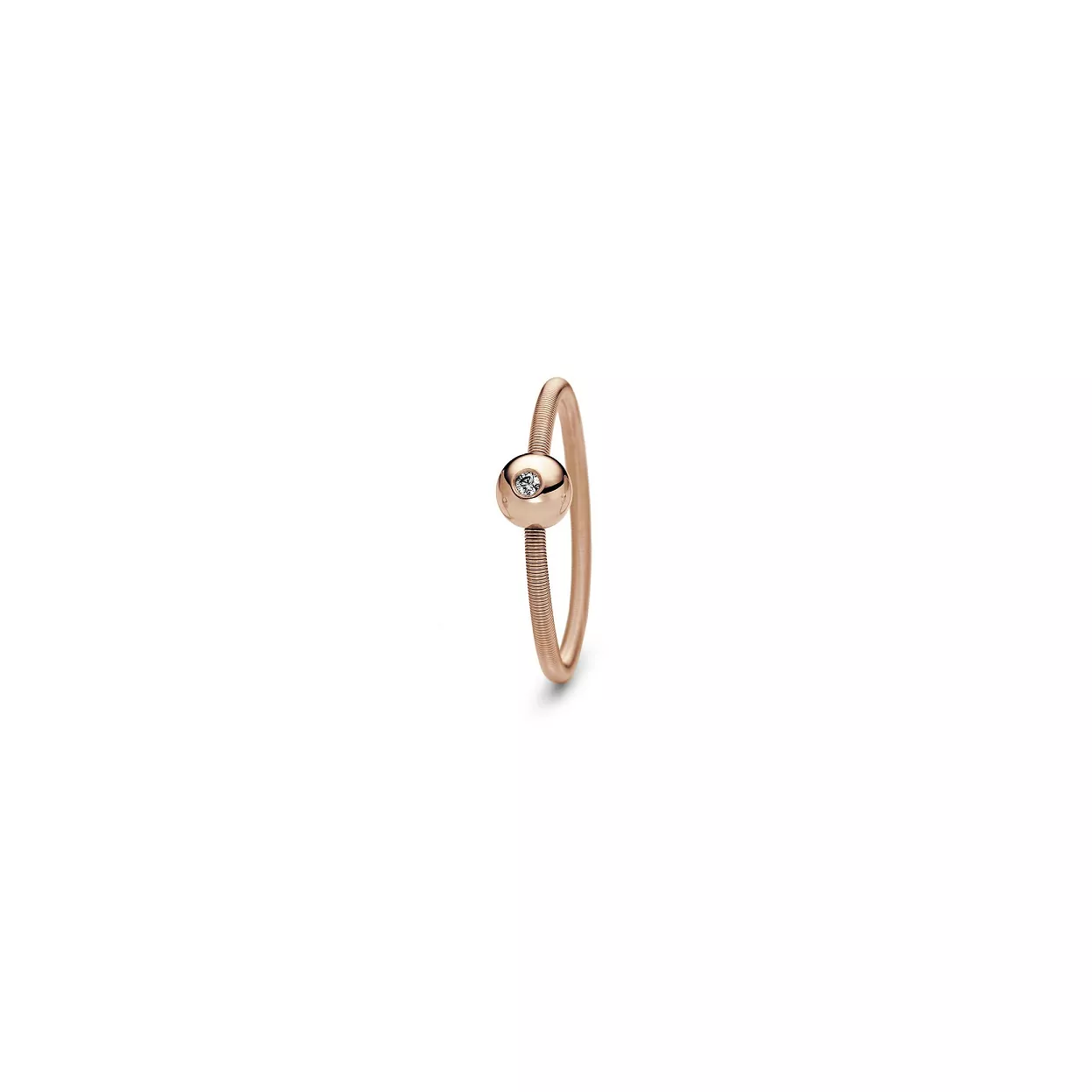 Niessing Ring Colette aus Rosewood Gold mit Brillant