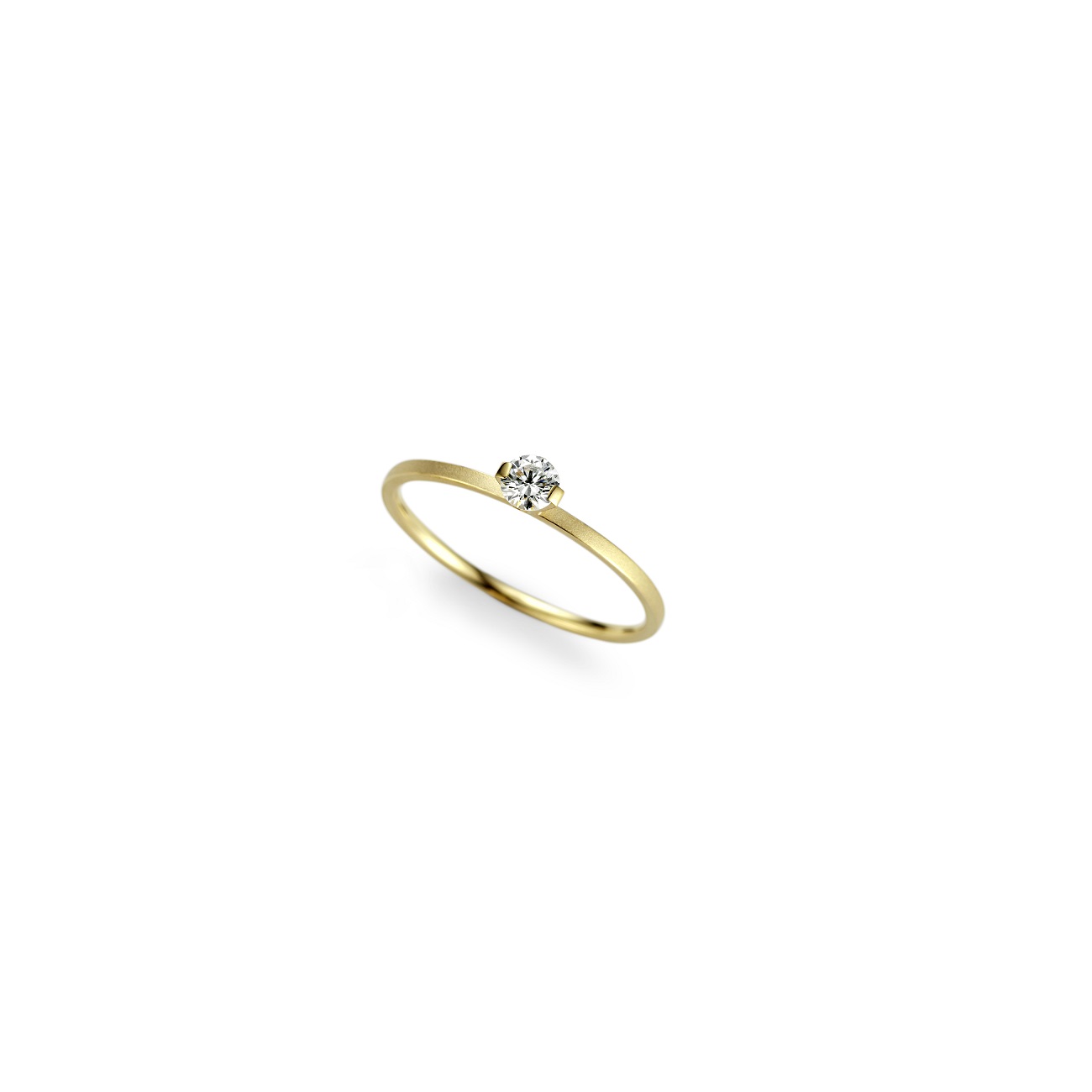 Niessing Ring Princess aus Classic Yellow Gold mit Brillant