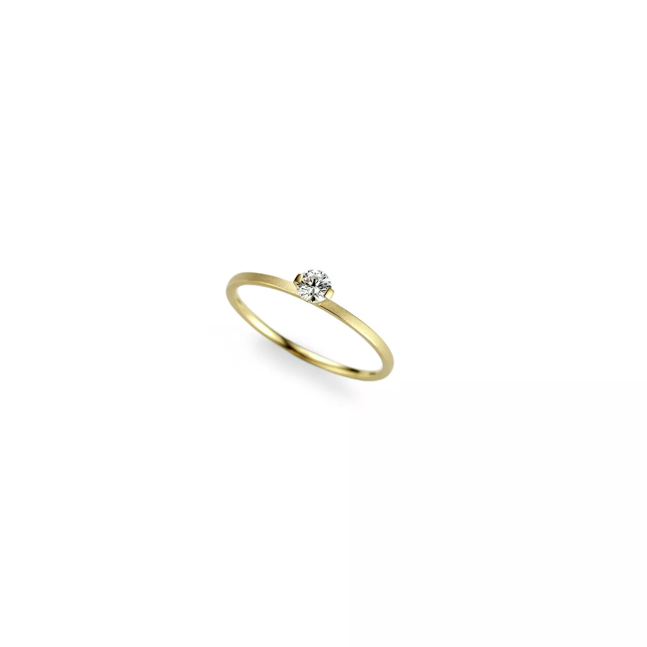 Niessing Ring Princess aus Classic Yellow Gold mit Brillant