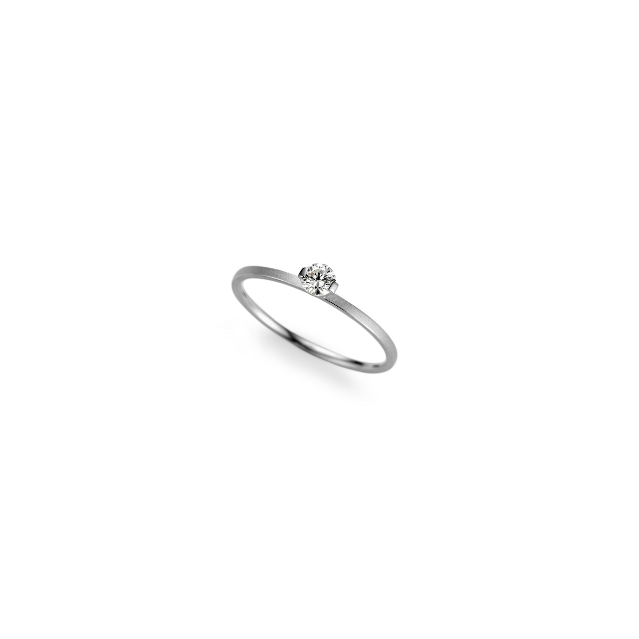 Niessing Ring Princess aus Platin mit Brillant