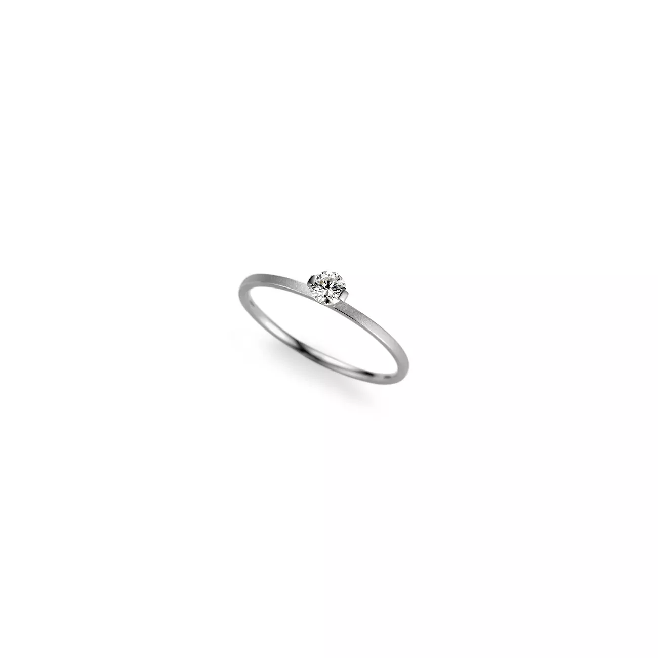 Niessing Ring Princess aus Platin mit Brillant