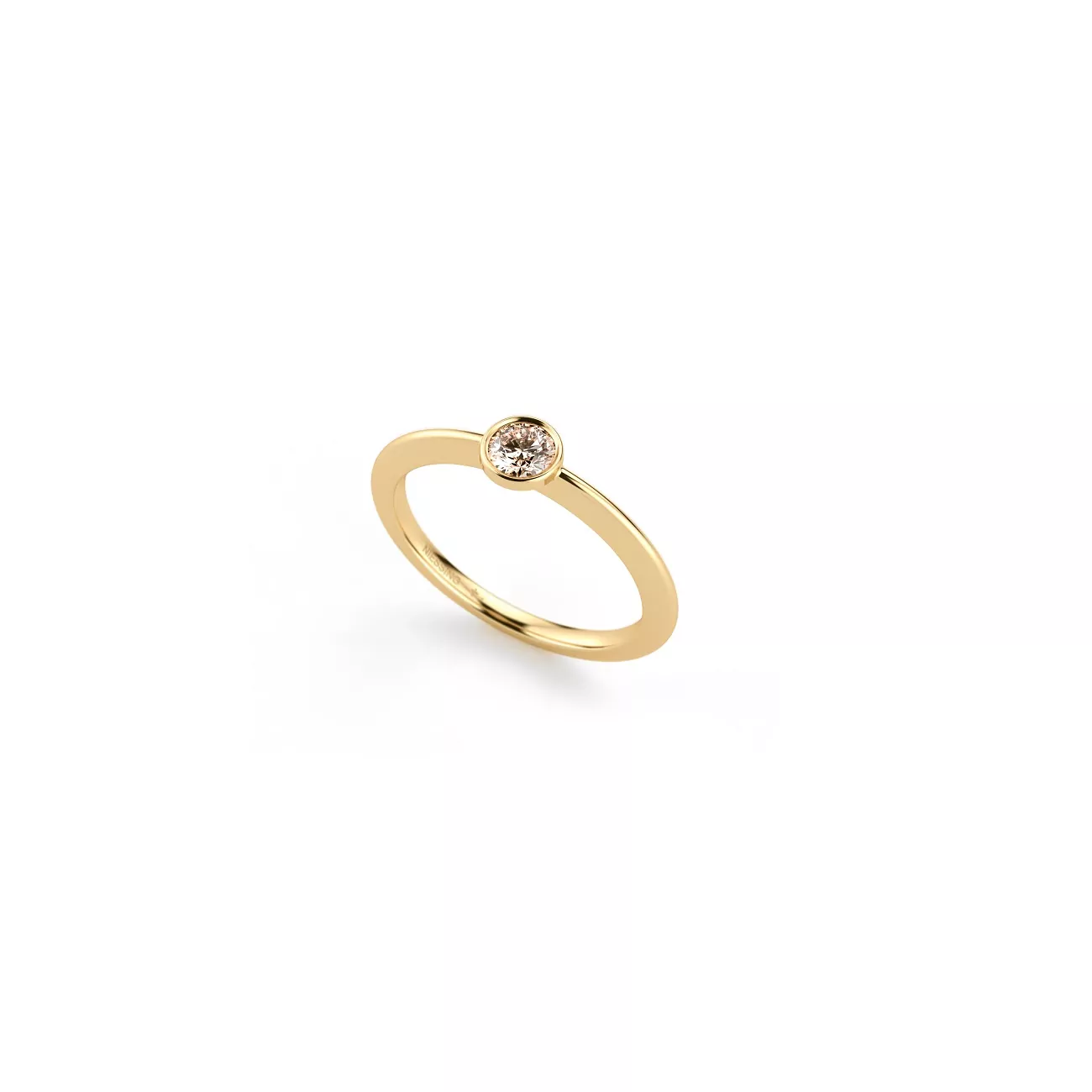 Niessing Ring Stella aus Classic Yellow Gold mit Brillant