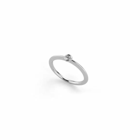 Niessing Ring Stella aus Platin mit Brillant