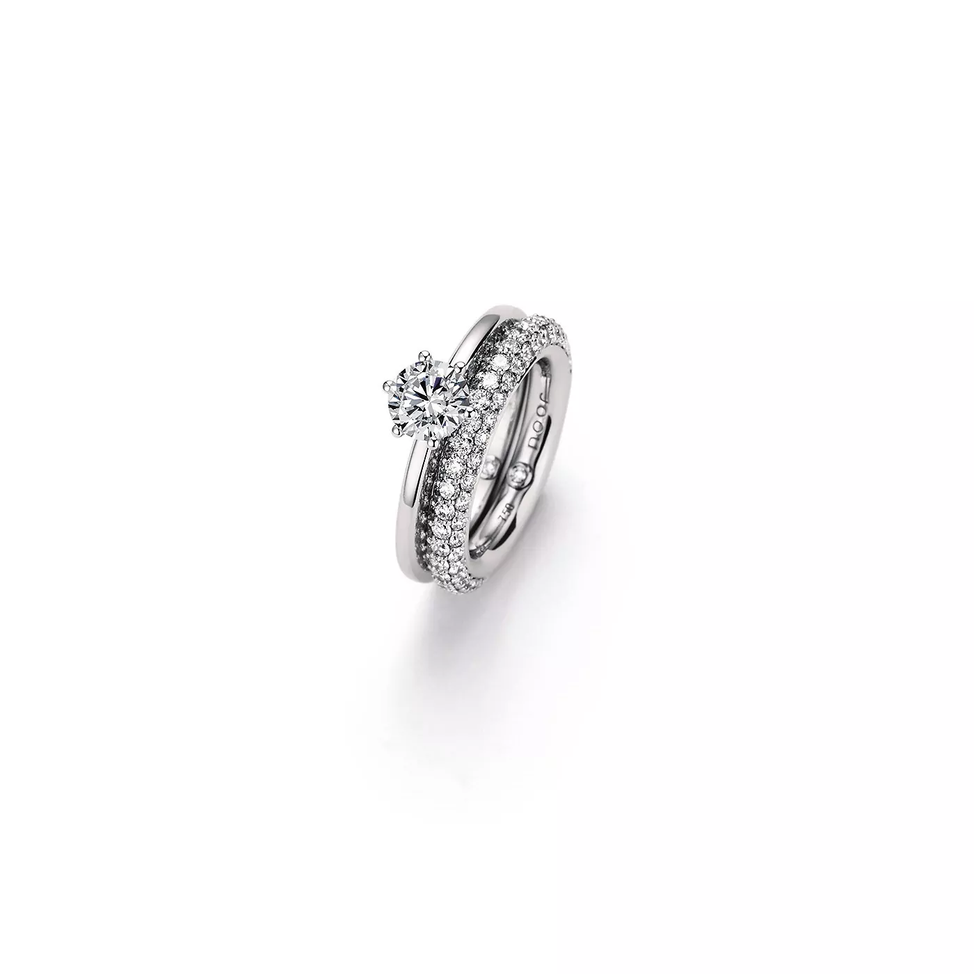 Ringe aus Weißgold mit Diamanten
