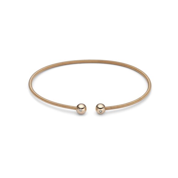 Niessing Armreif Colette C aus Rosewood Gold mit Brillanten