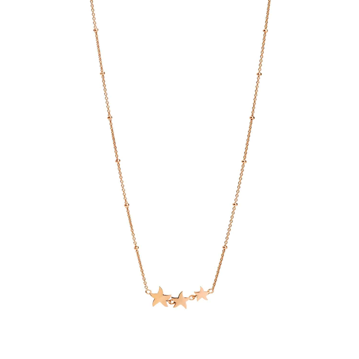 Dodo Collier aus 9 Karat Roségold