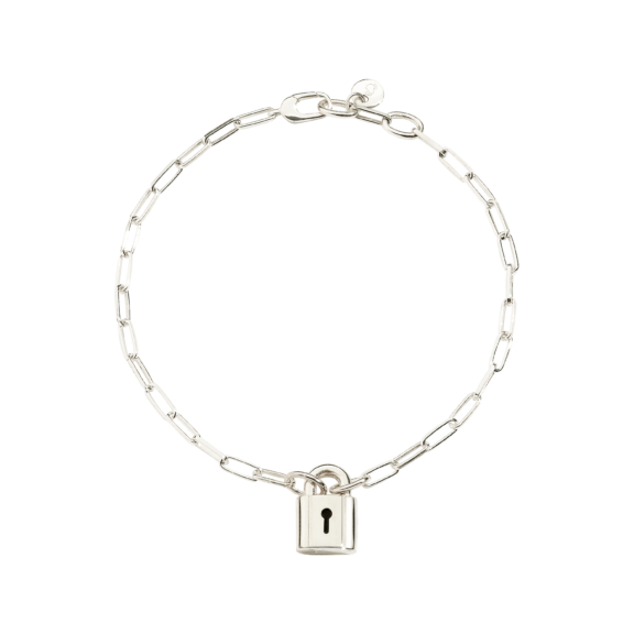 Dodo Armband Lock aus Silber