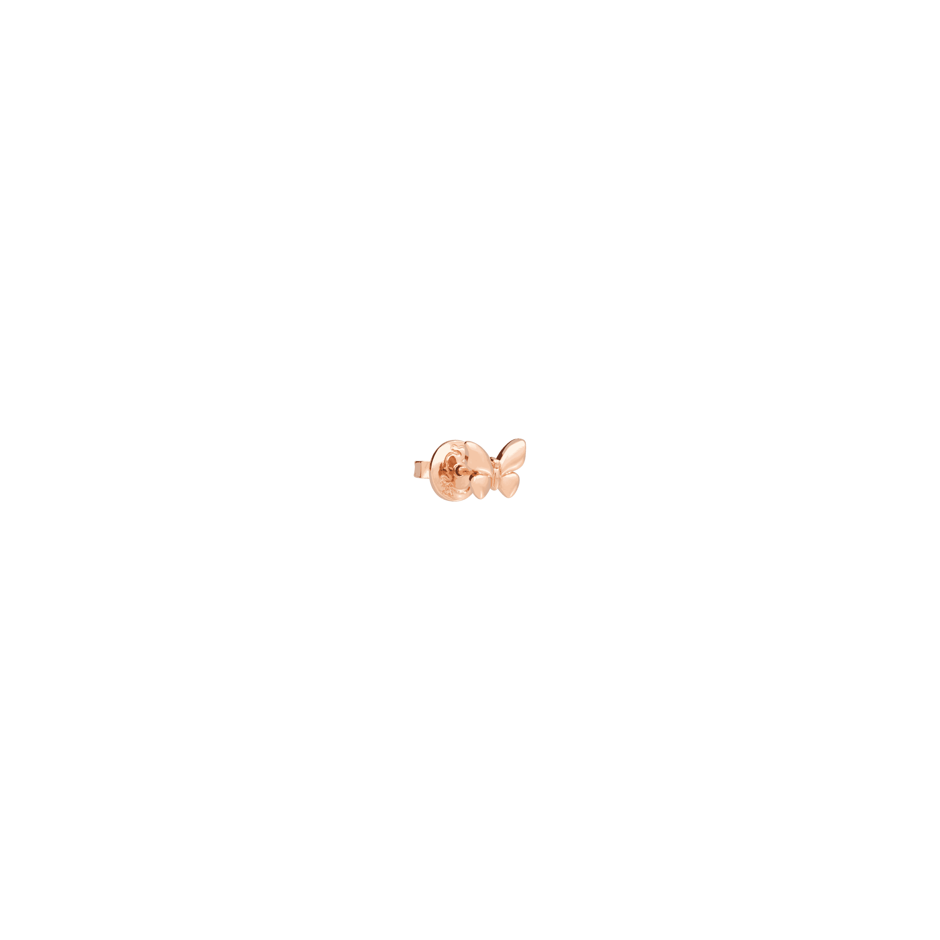 Dodo Ohrschmuck Schmetterling aus 9 Karat Roségold